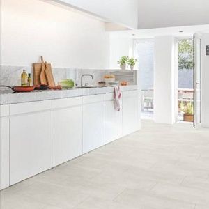 Плитка ПВХ Quick Step Livyn Ambient Glue Plus БЕТОН СВЕТЛЫЙ AMGP40049 фото 3 | FLOORDEALER